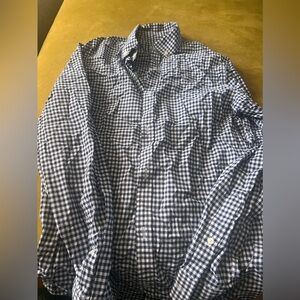 Vineyard Vines Long Sleeved Gingham Polo
